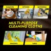 20Pcs Light Gray Microfiber Kitchen Towels, Ultra Absorbent Soft Cleaning Cloths, Stain Remover Dish Cloths Set