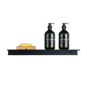 Aluminum Alloy Living Room Floating Shelves Drilling Bedroom Decoration Wall Shelves Bathroom Storage Rack