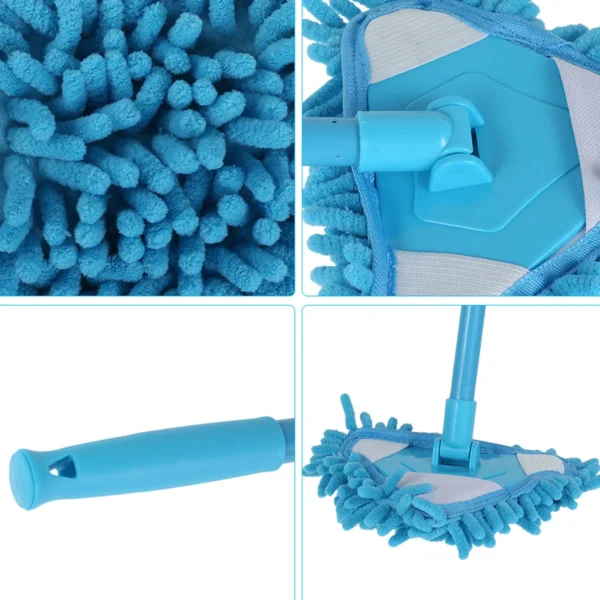 S1a2fbe5b00e84d2f9ca92d4d5f27b4907.webp Triangle Cleaning Mop 180° Rotatable Cleaning Mop Adjustable Triangle Mop Extendable Handle Multifunctional Cleaning Mop