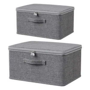 S1d2a6cce60b84919b3fdf8fdee1ddd8bF.webp Clothing Storage Box with Cipher Lock Travel Trunk Foldable Portable Dustproof Large Capacity Quilts Clothes Organizer Case