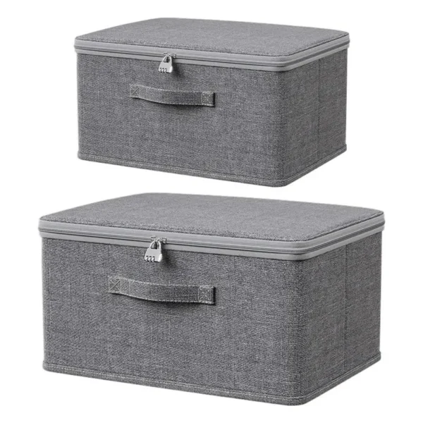 S1d2a6cce60b84919b3fdf8fdee1ddd8bF.webp Clothing Storage Box with Cipher Lock Travel Trunk Foldable Portable Dustproof Large Capacity Quilts Clothes Organizer Case