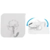20pcs Transparent Seamless Hook, Strong Adhesive Hook, Bathroom Living Room Wall Hanging Door, Self-Adhesive Hook