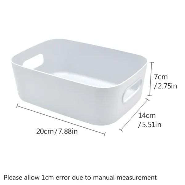 S4f789398a06a4f41b887180e498dead0f.webp 10pcs grey multifunctional storage box durable large-capacity desktop storage box underwear storage for sundries storage