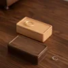 S7b8b1d862a8547889e977883b2b46aa9p.webp Walnut Wood Jewelry Holder,Portable Travel Jewelry Box with Compartments,Velvet Lined Storage for Rings,Earrings,Small Jewelry