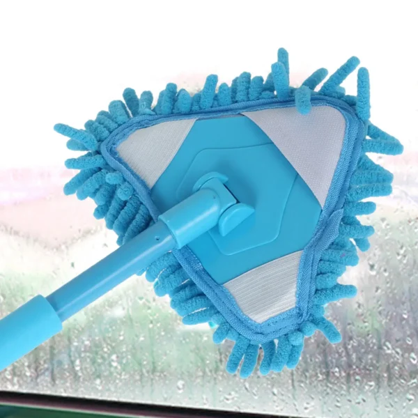 S7eba54750da444078c333d3a62dd5300X.webp Triangle Cleaning Mop 180° Rotatable Cleaning Mop Adjustable Triangle Mop Extendable Handle Multifunctional Cleaning Mop