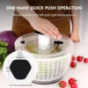 S7ff8403c315146fb8bee811409aa0fc4H.webp LMETJMA 6.3 QT Salad Spinner Large Lettuce Dryer Spinner One-handed Easy Press Large Vegetable Dryer Salad Mixer Washer JT251
