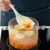 S82016b005e974a469a3de22cbf3fbfcat.webp Two-in-one Silicone Spatula and Spoon High-temperature Resistant and Non-stick Specially Designed with Scale for Stir-frying