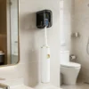 Space Saving Wall Mounted Toothbrush Holder Multifunctional Bathroom Storage Organizer - Assorted Colors