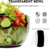 Sb8bf71b908c54e51b0b52ab7226d6fbdM.webp LMETJMA 6.3 QT Salad Spinner Large Lettuce Dryer Spinner One-handed Easy Press Large Vegetable Dryer Salad Mixer Washer JT251