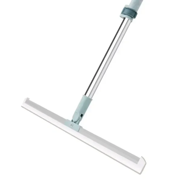 Magic Broom Silicone Bathroom Floor Scraper Household Bathroom Cleaning Squeegee Plastic Handle Two-In-One Dry And Wet Use