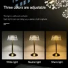 Sdf8d32bf95b9473d9a24ed8f7a2fe637b.webp Rechargeable LED Night Light Touch Bedroom Night Lamp Bedroom Study Bedside Atmosphere Decoration Glass LED Table Lamps