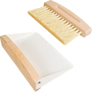 Small dustpan and brush set, mini broom and dustpan set, household desktop, sofa, portable cleaning brush for pet care