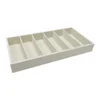 Sf2ef66bc84c84488bb52ec3423b0cdeeK.webp 1Pc, 6 Slot Glasses Storage Tray, Jewelry Accessories Storage Tray, Glasses Display Tray, Home Storage Drawer Closet Divider