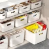 Sf3f158d9dd954e7a9ad2f6554b1f2dc2G.webp 10pcs grey multifunctional storage box durable large-capacity desktop storage box underwear storage for sundries storage