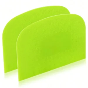 Sfbc3371fbf094c7197419f4eac59853es.webp 2pcs Food-safe Plastic Dough Scraper-Flexible Bench Cutter Plastic Spatula Multipurpose For Bread Dough Baking